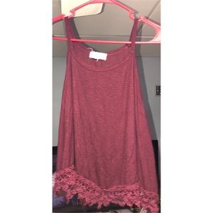 ****SOLD****Pink Rose Tank